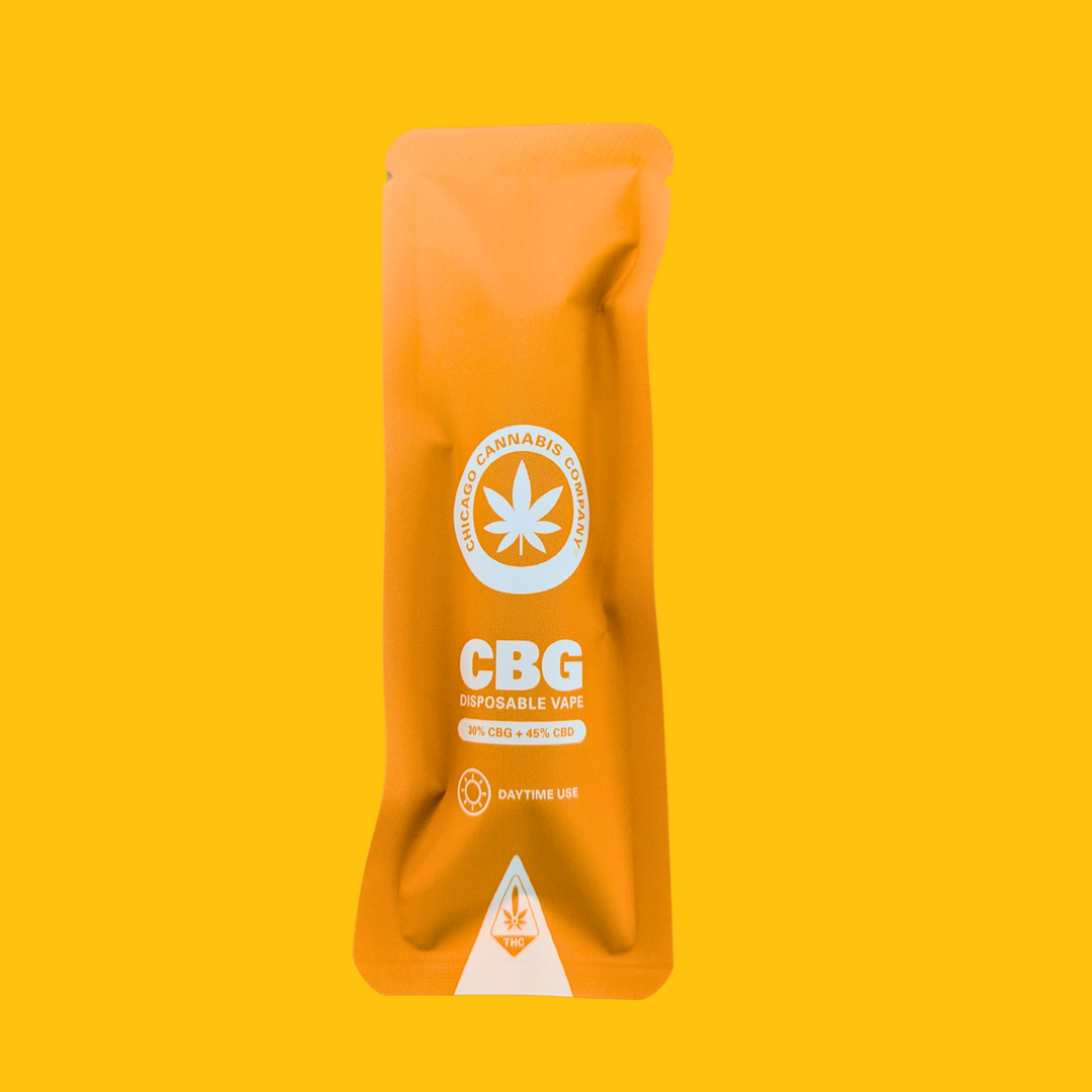 CBG Disposable Vape (1g) – Chicago Cannabis Company - Lincoln Park
