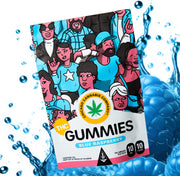 THC Gummies: Blue Raspberry (100mg)