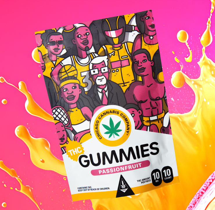 THC Gummies: Passionfruit (100mg)